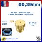 Gicleur gaz de ville 0.39mm 0,39mm cuisinière plaque cuisson